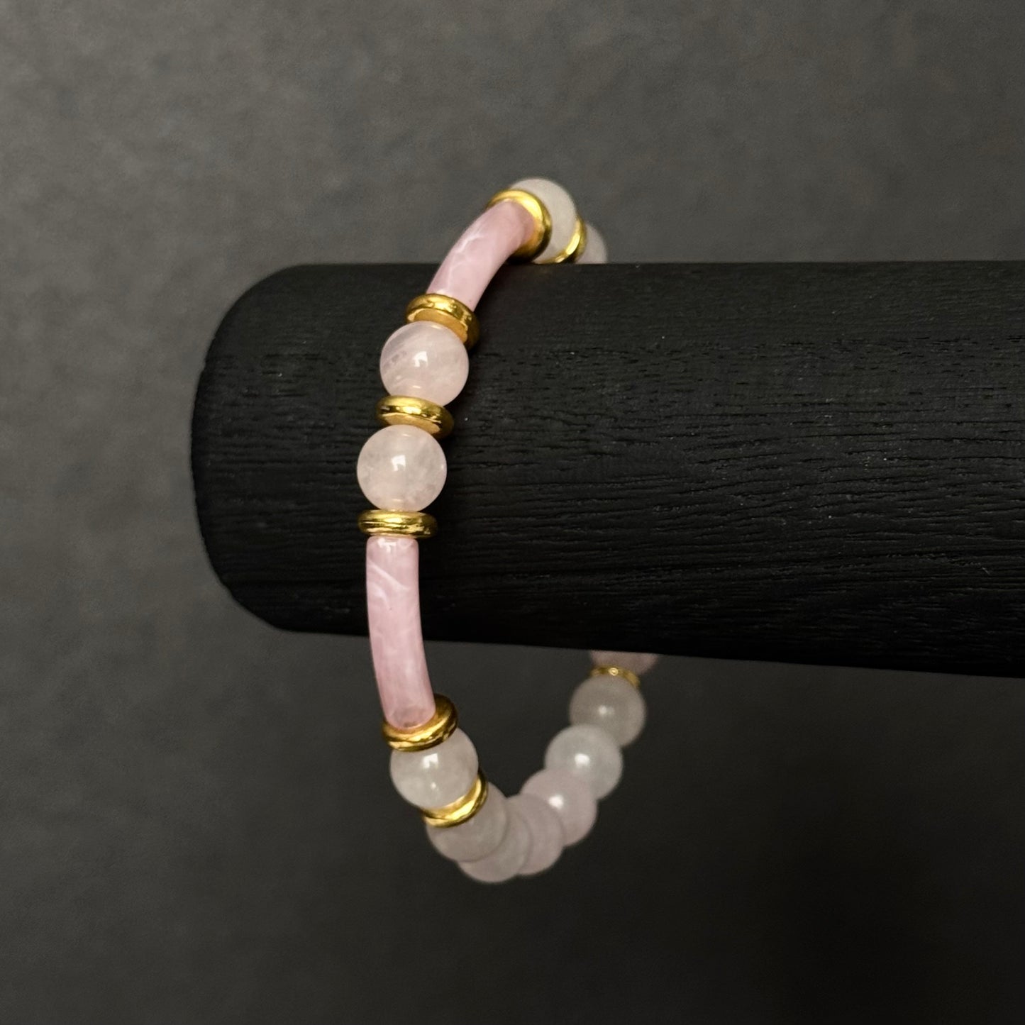 Rose Quartz Gemstone Bracelet