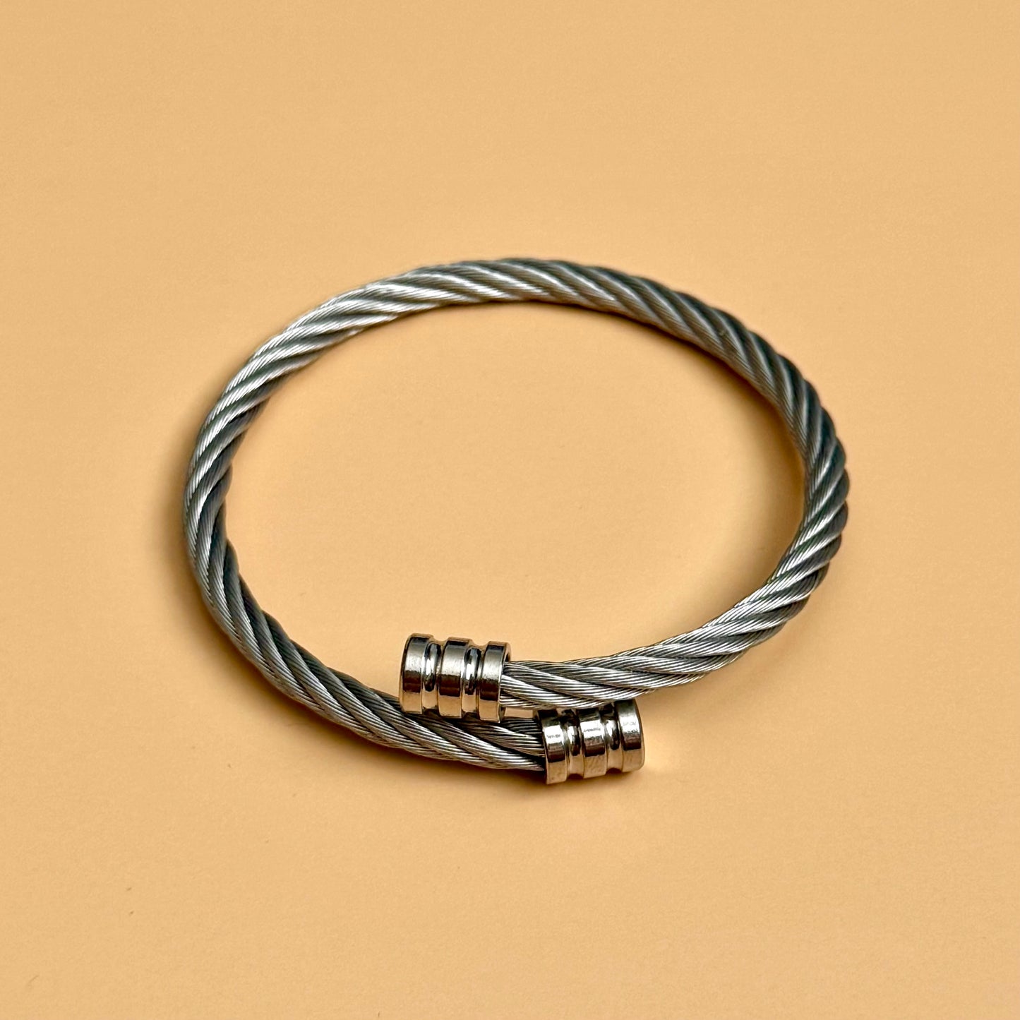 Silver Rope Bracelet