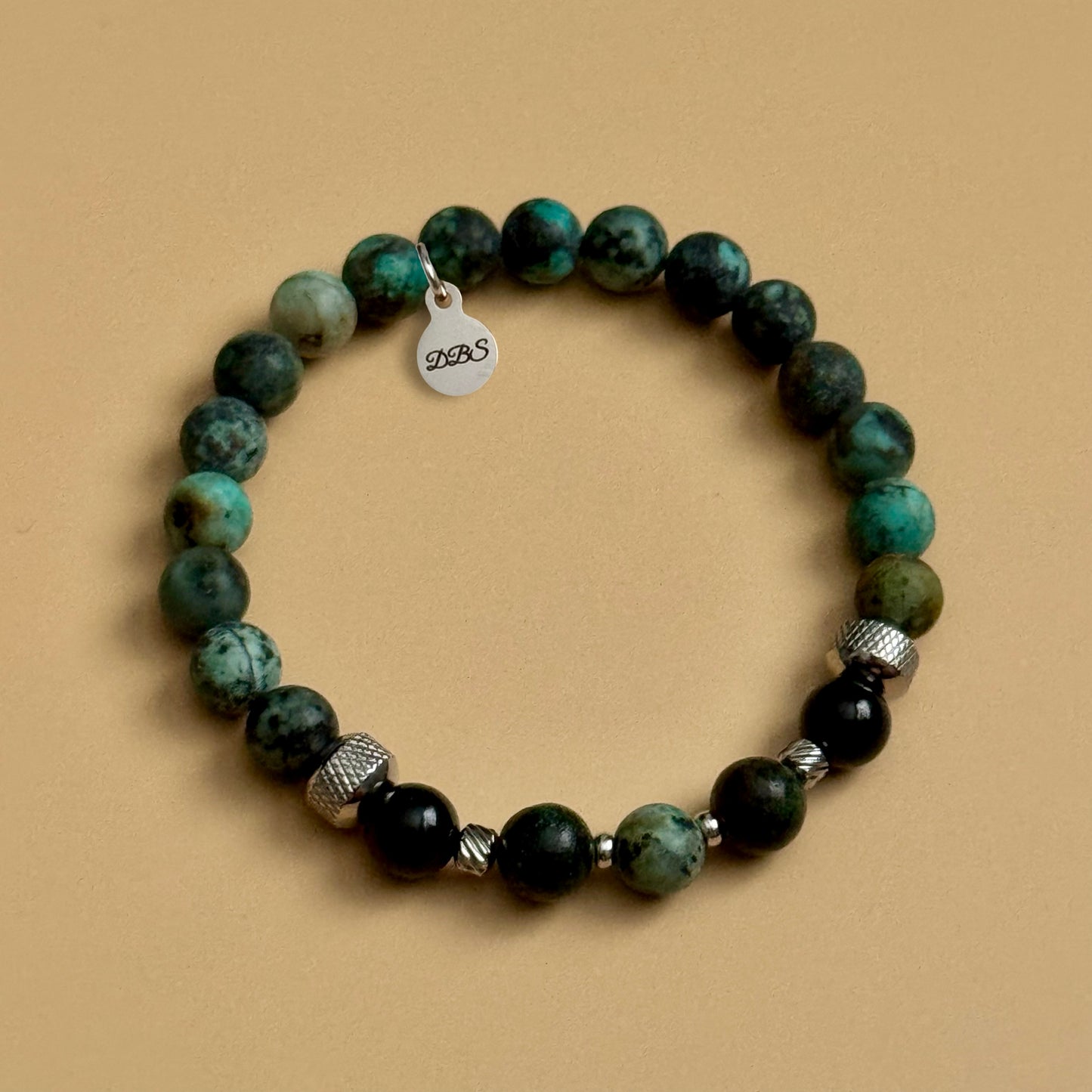 African Turquoise Gemstone Bracelet