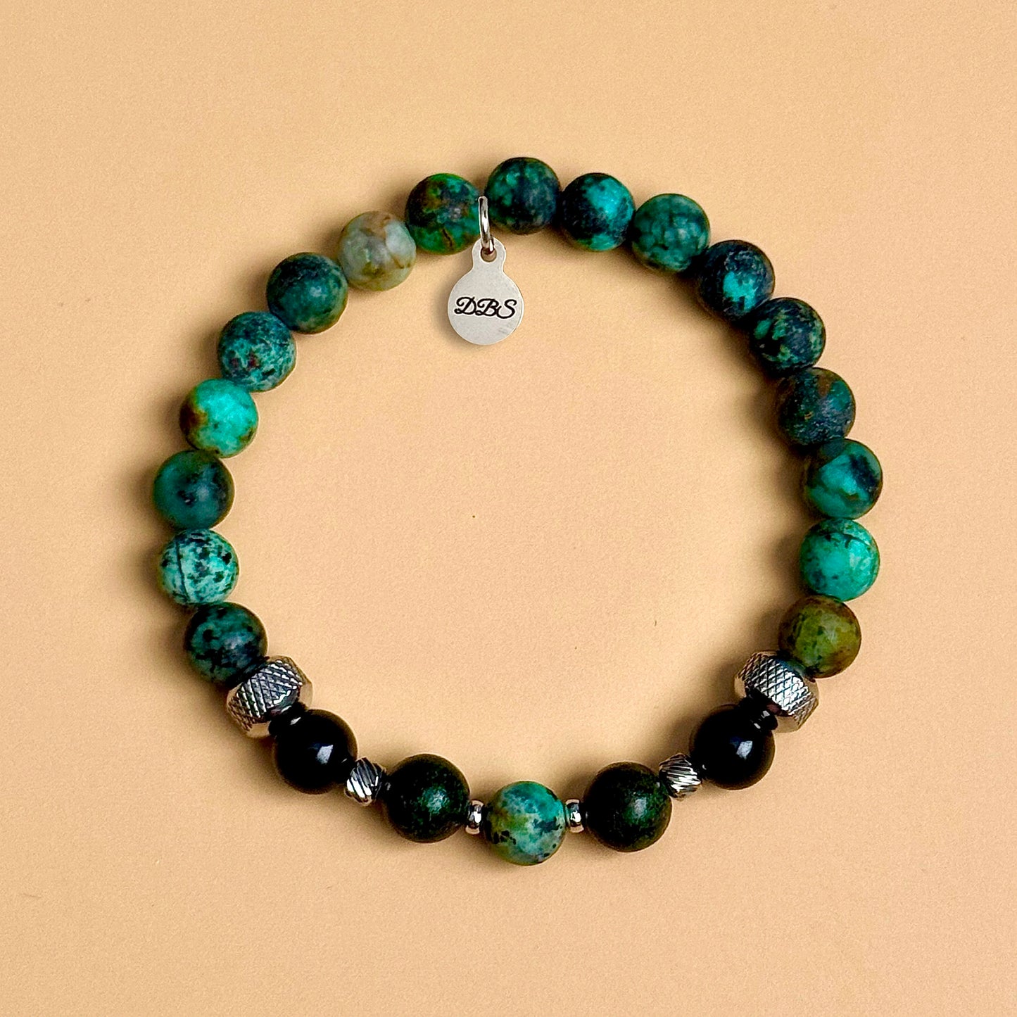 African Turquoise Gemstone Bracelet