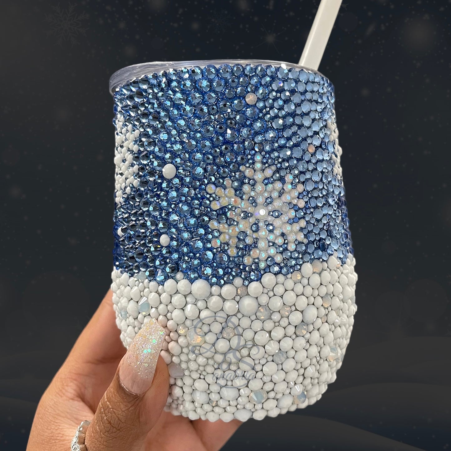 Let It Snow Cocktail Tumbler
