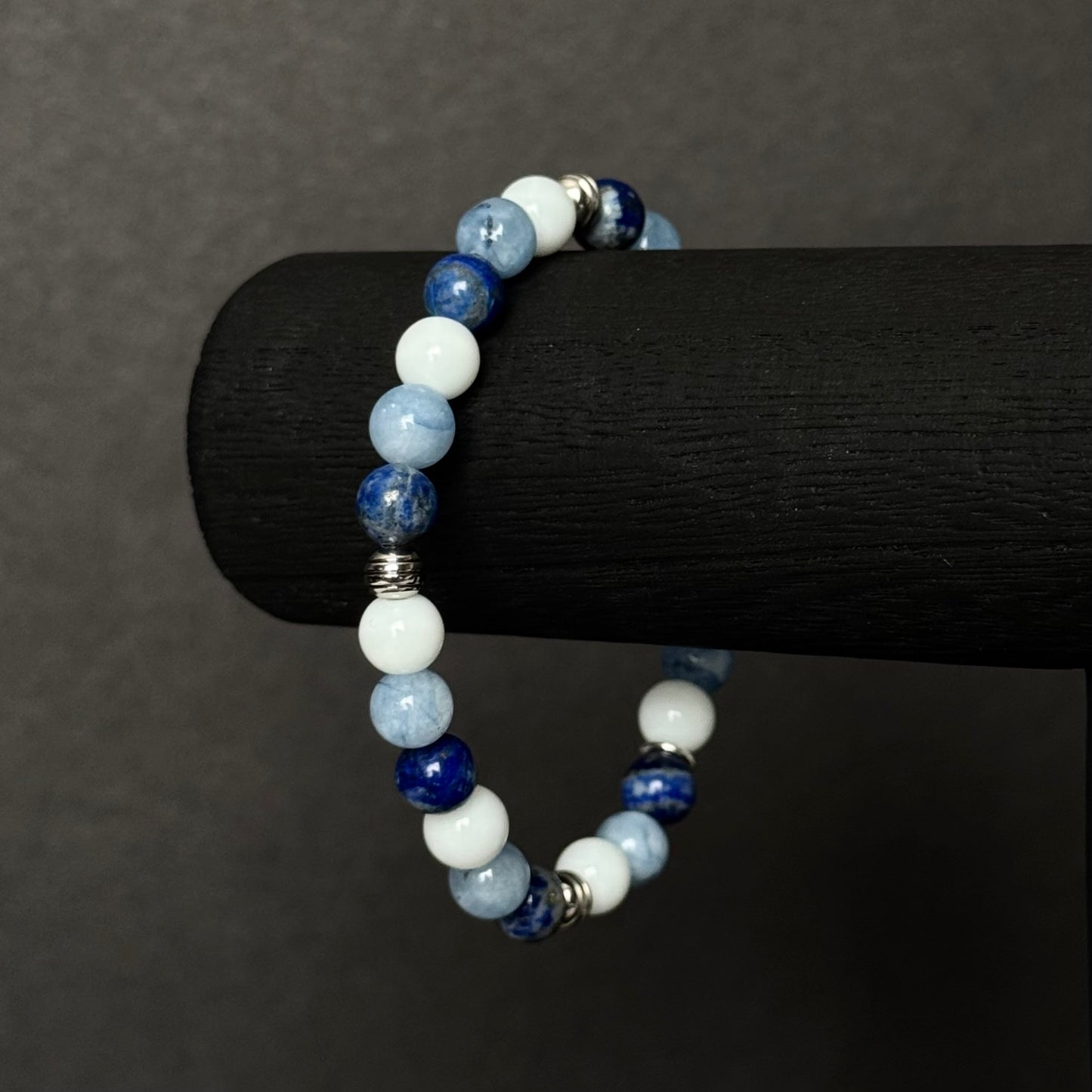Three Peat Gemstone Bracelet