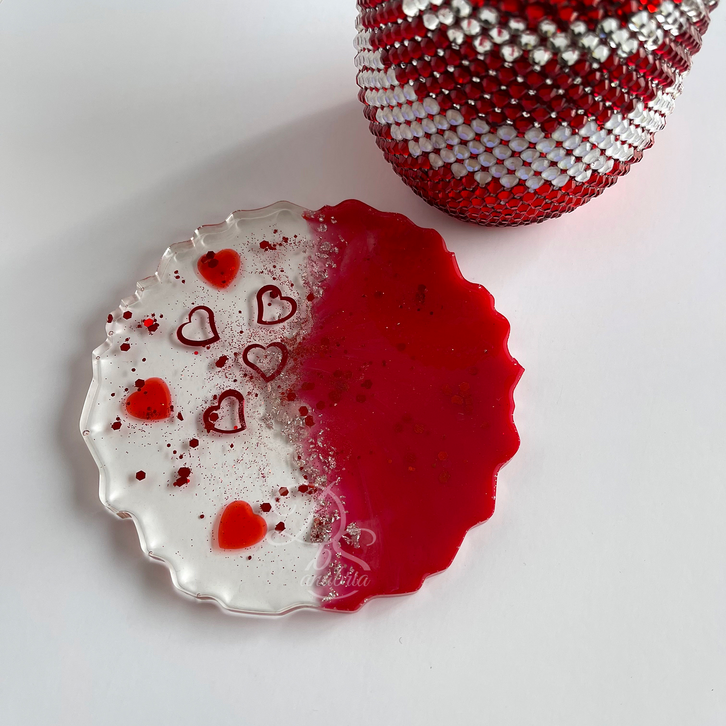 Cupid Cocktail Tumbler w/ Matching Coaster