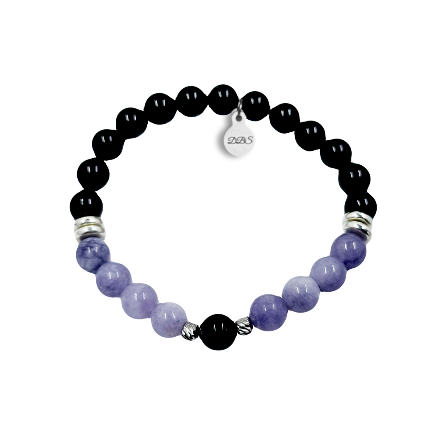 Lavender Chalcedony- Balance Gemstone Bracelet