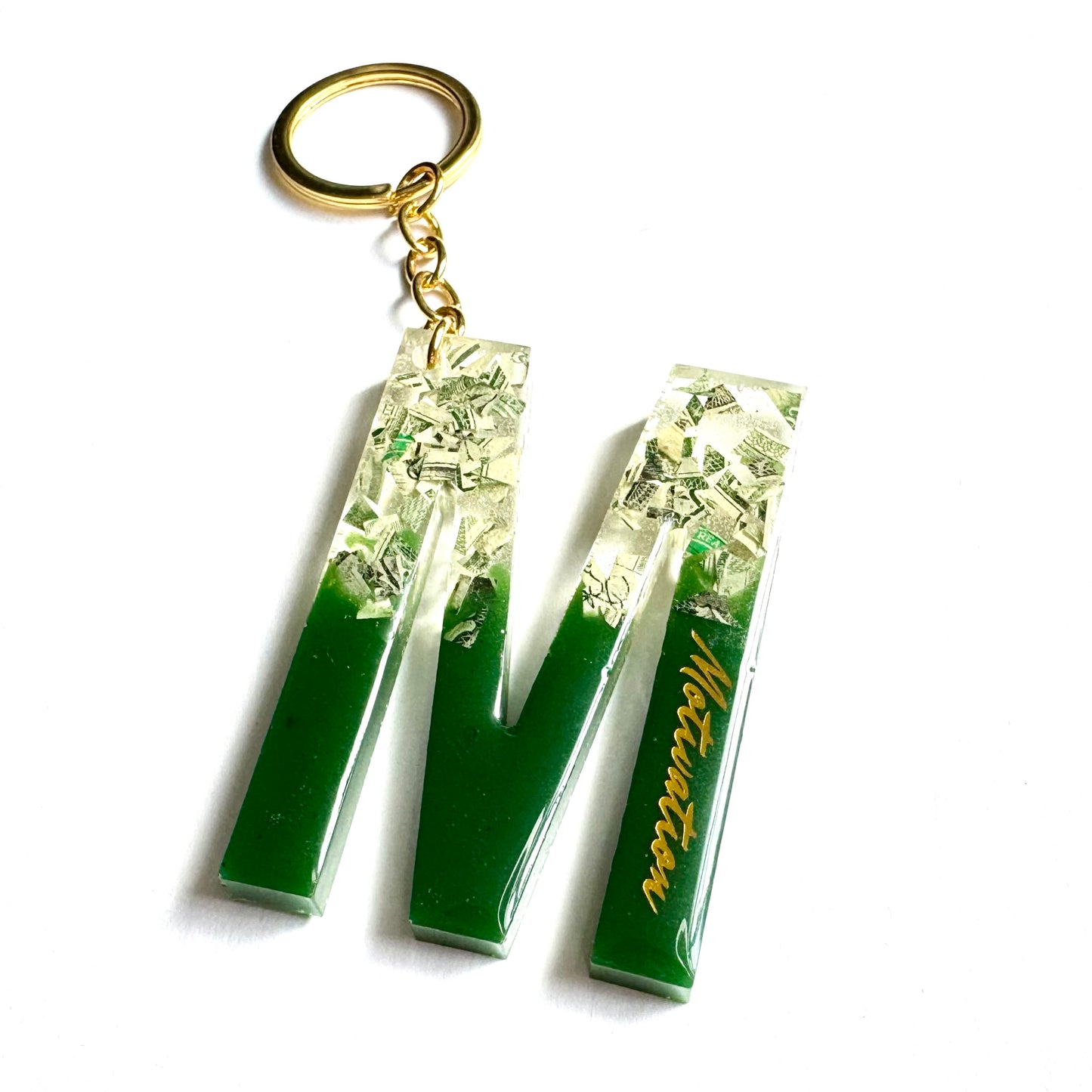 Motivation Keychain (Money Green)