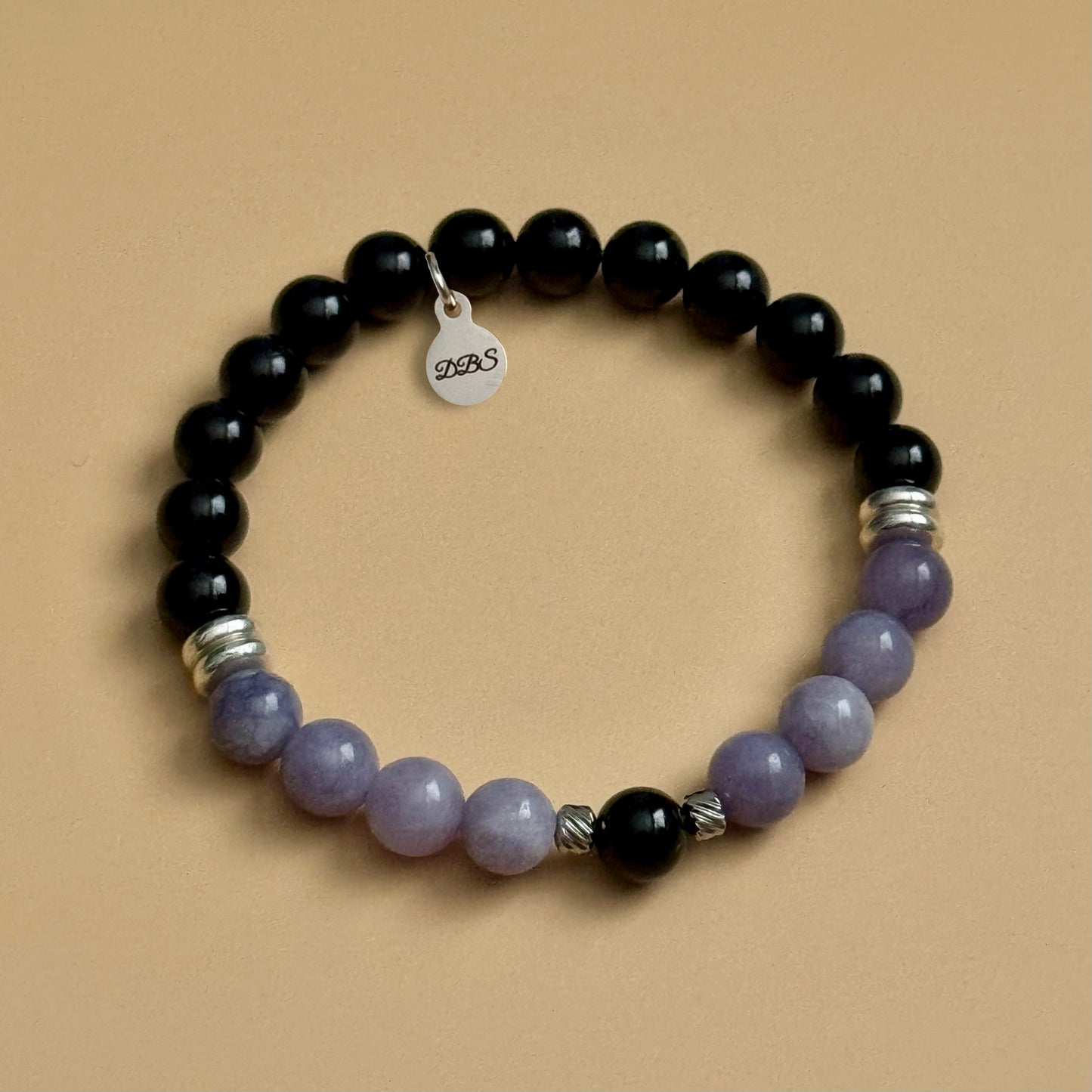 Lavender Chalcedony- Balance Gemstone Bracelet
