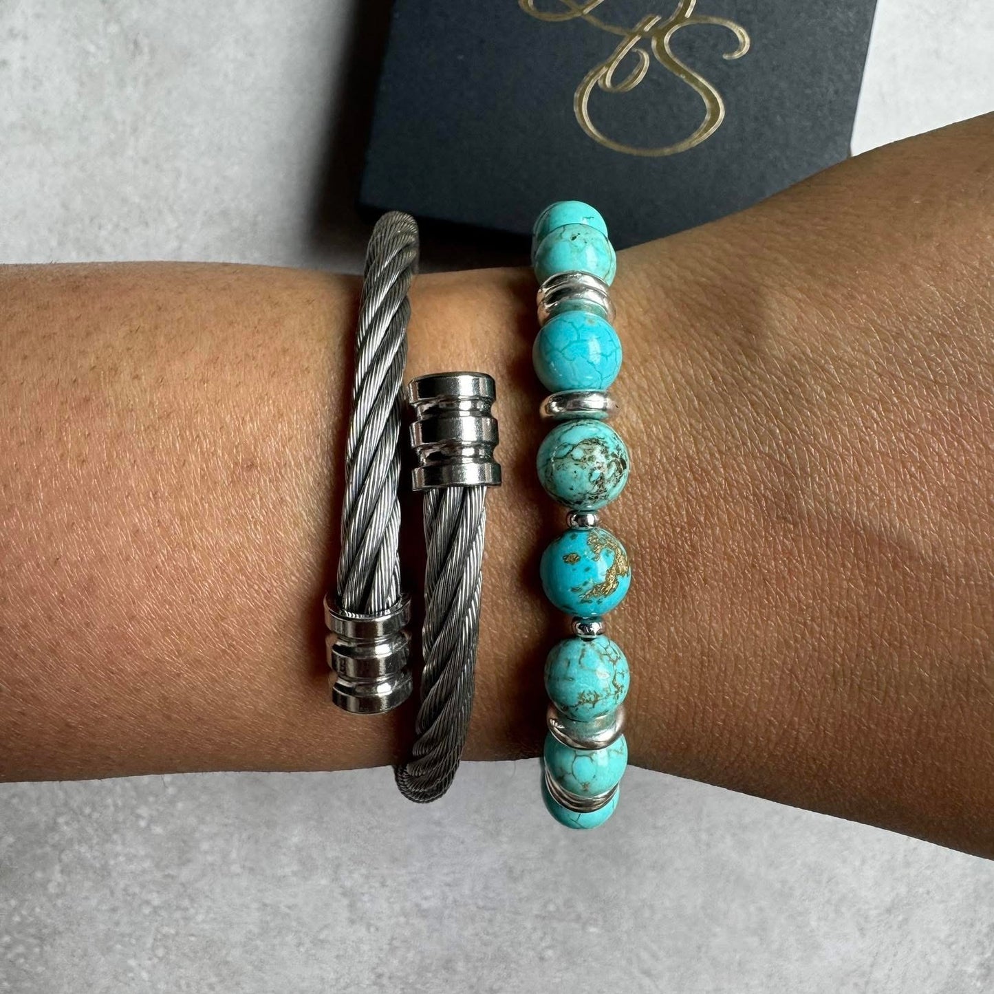 Nevada Turquoise Gemstone Bracelet