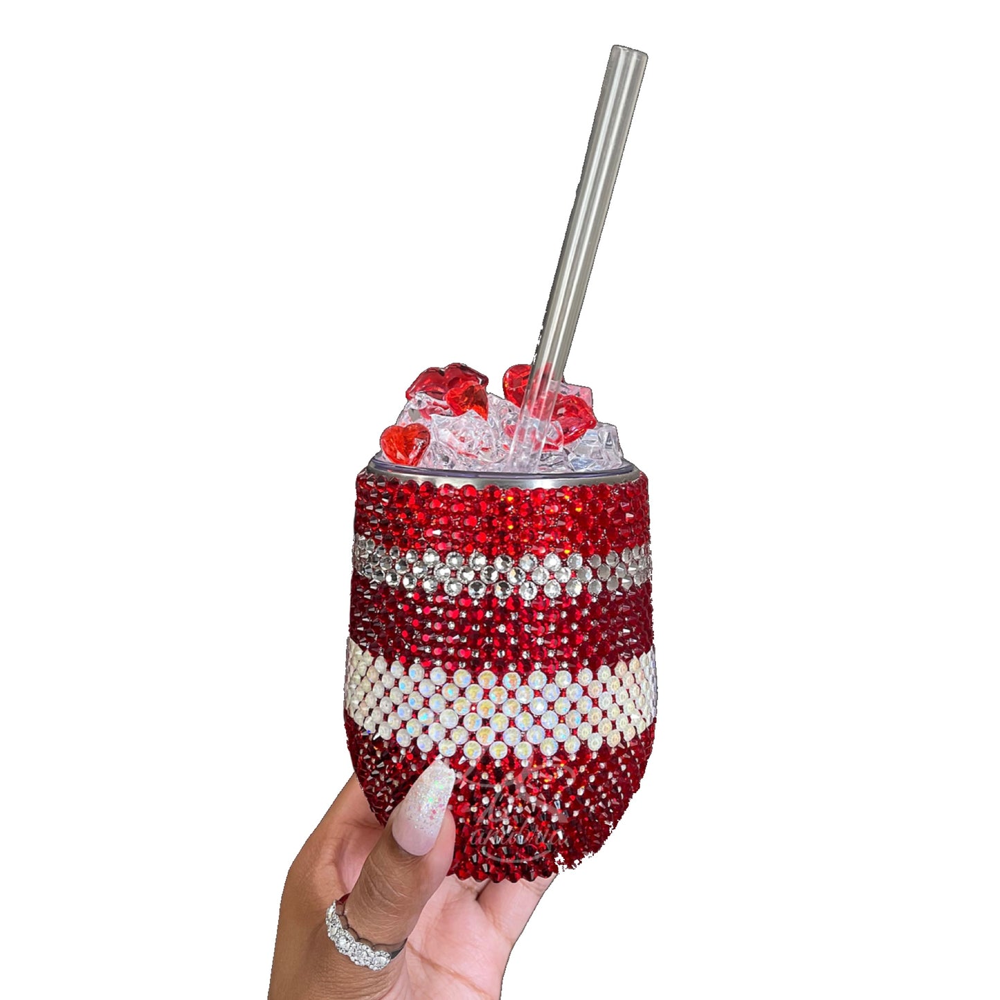 Cupid Cocktail Tumbler w/ Matching Coaster