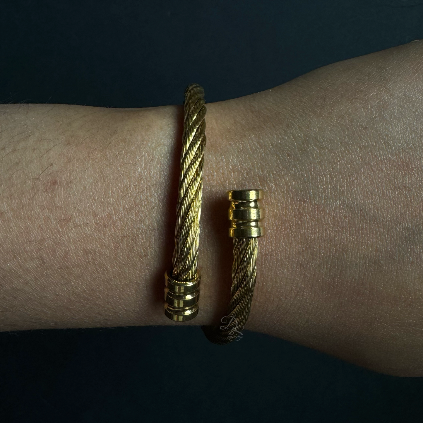 Gold Rope Bracelet