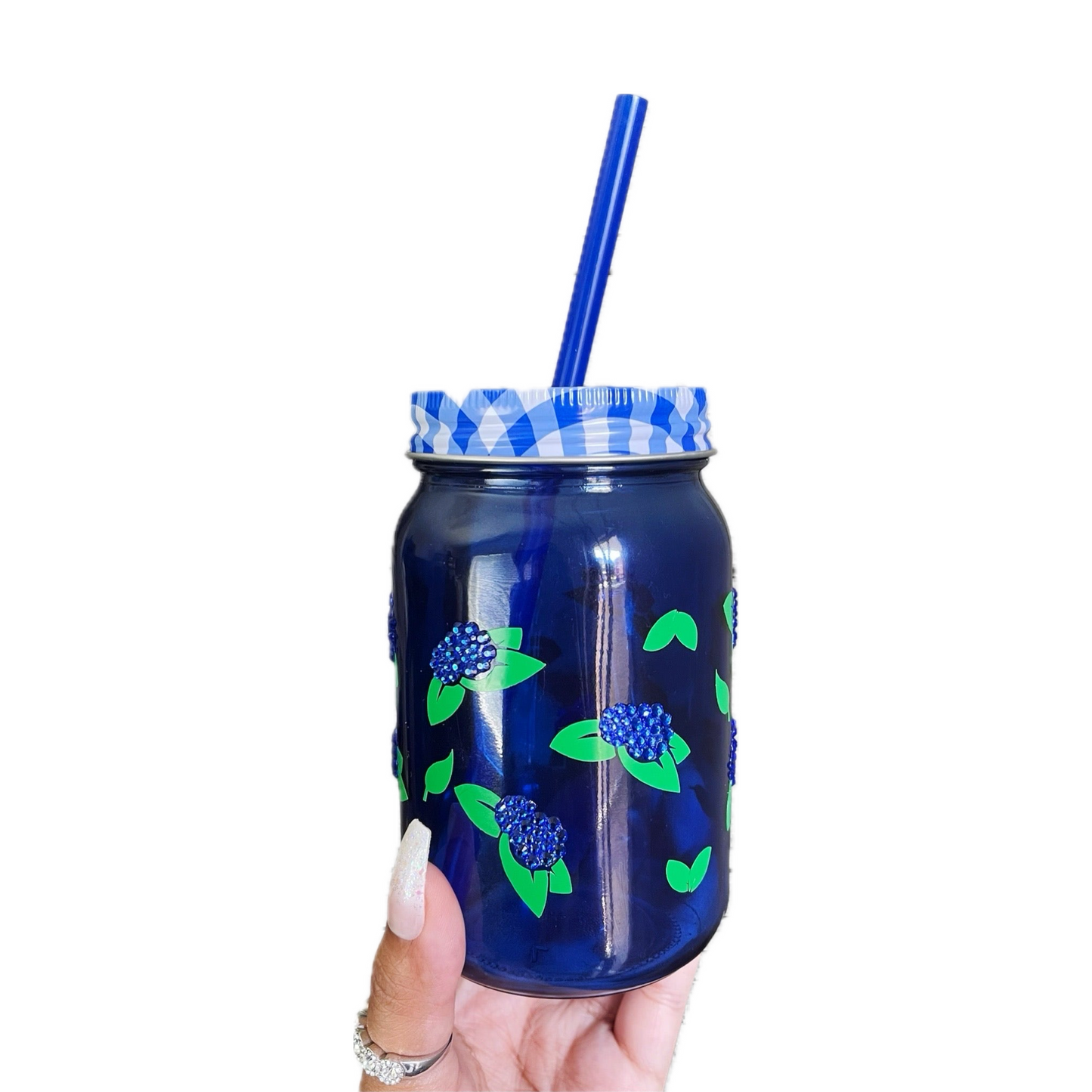 Blueberry Bliss Mason Jar