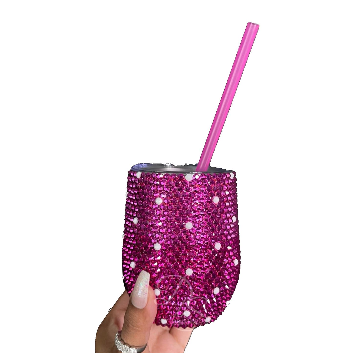 Sweetheart Cocktail Tumbler w/ Matching Coaster