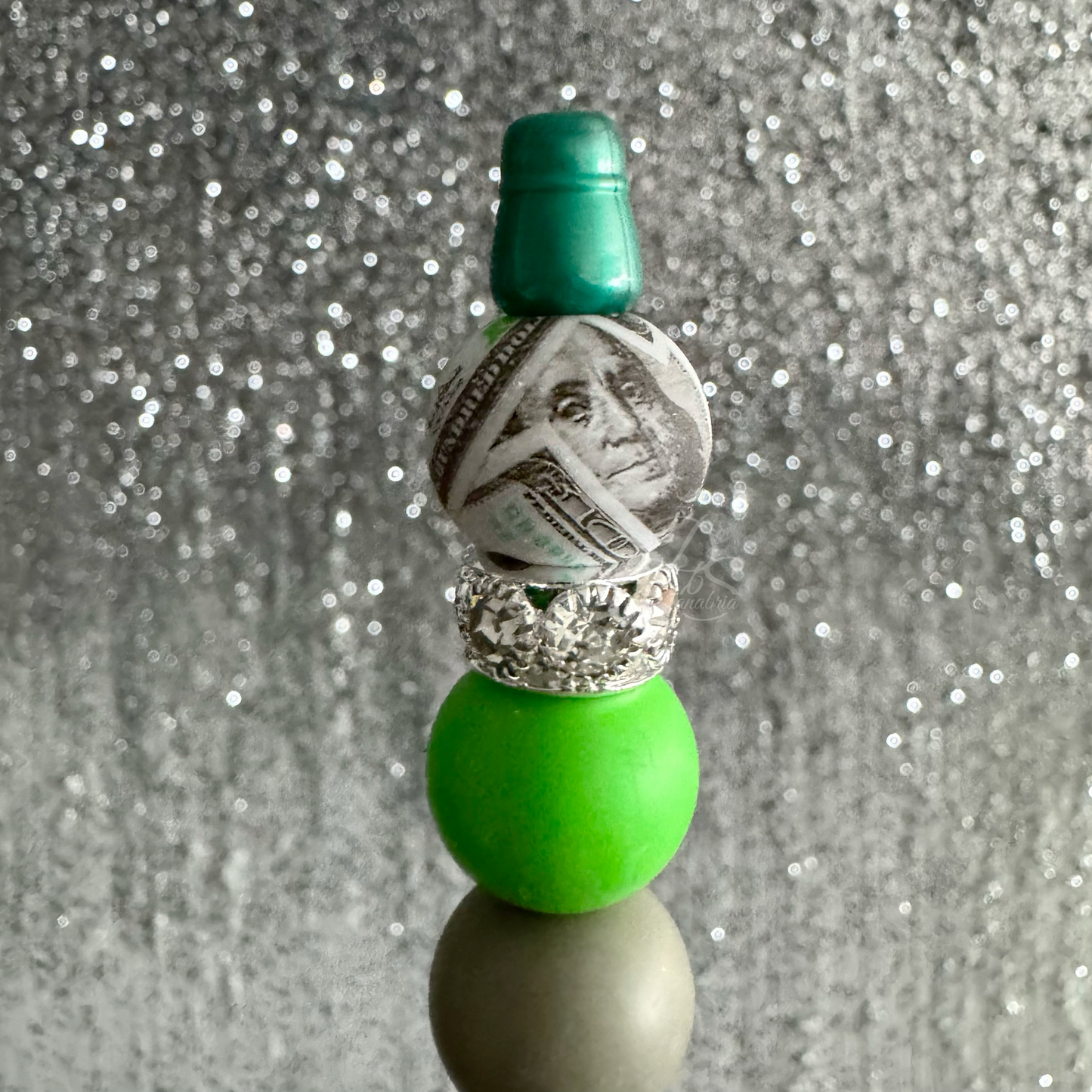 All About The Benjamins Beaded Pen