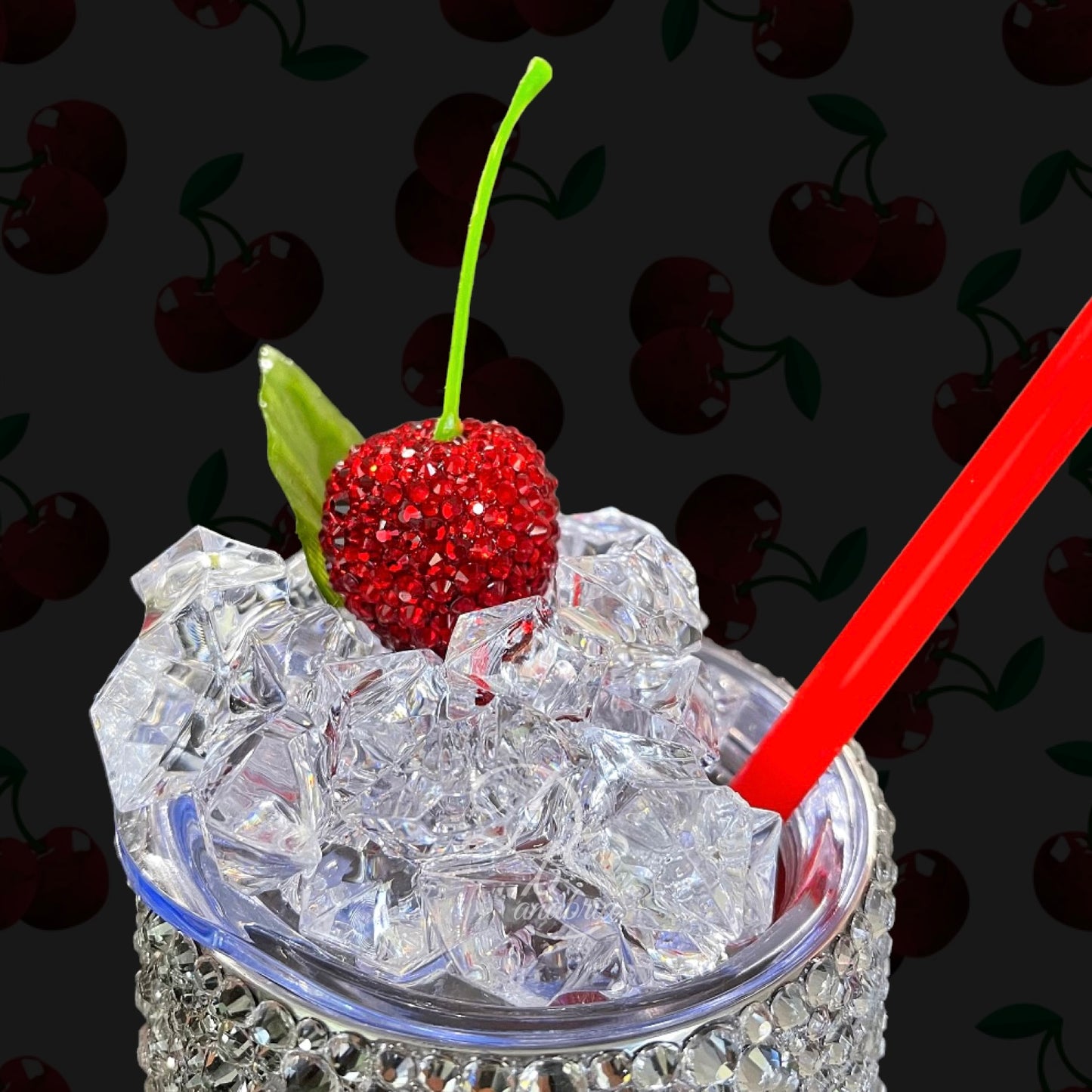 "... With A Cherry On Top" Cocktail Tumbler