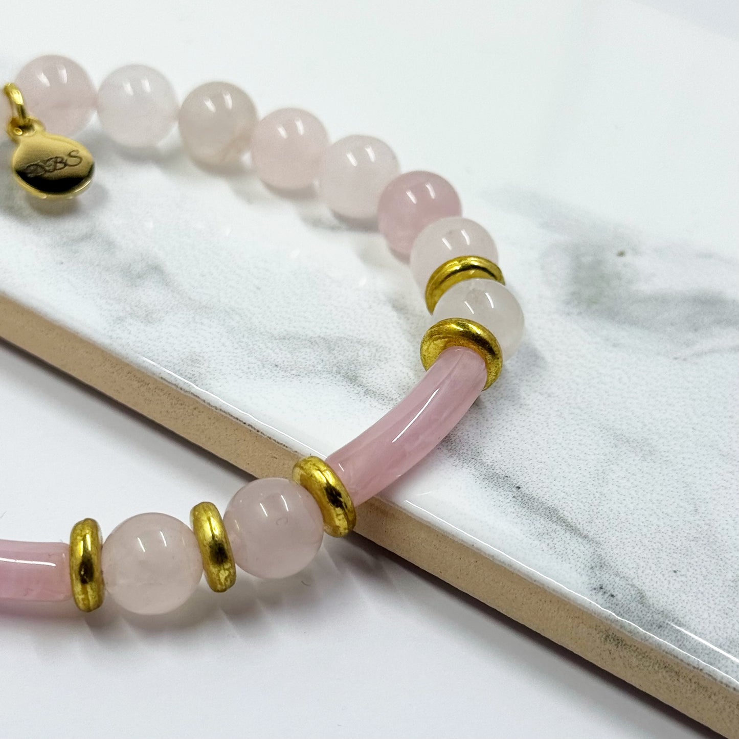 Rose Quartz Gemstone Bracelet