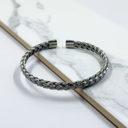 Braid Bracelet (Silver)