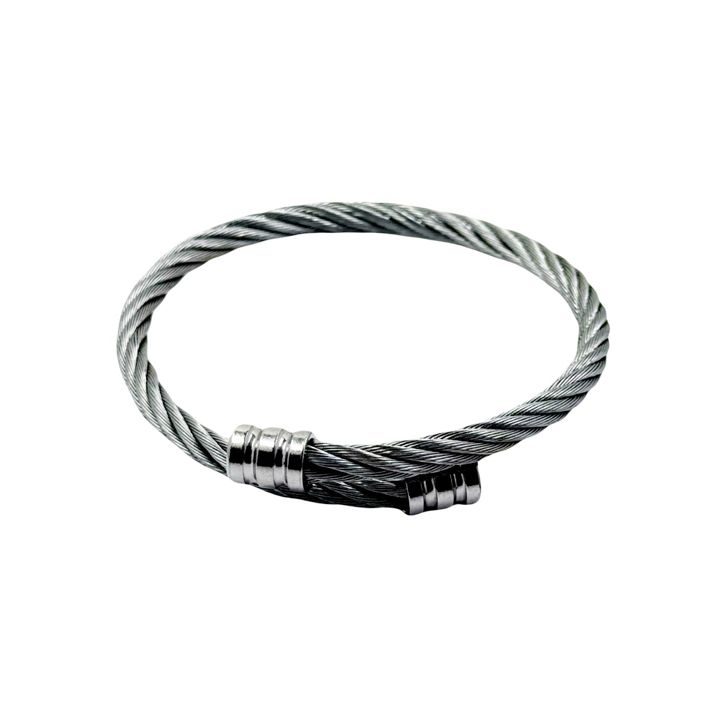 Silver Rope Bracelet