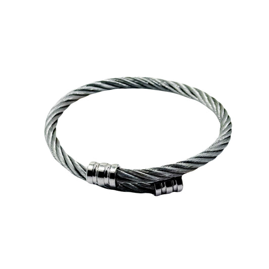 Silver Rope Bracelet