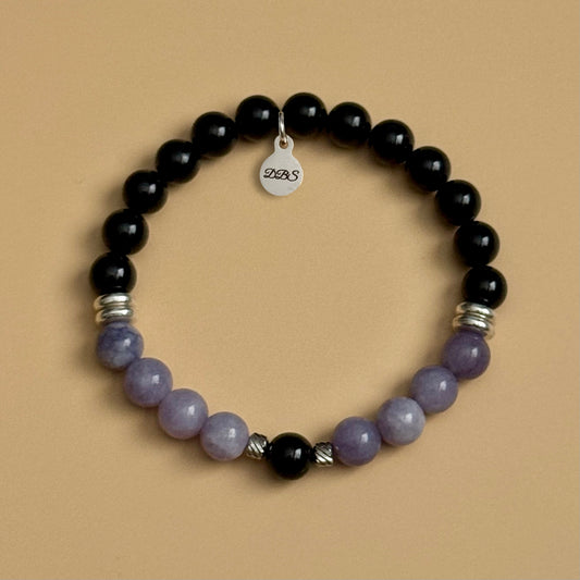 Lavender Chalcedony- Balance Gemstone Bracelet