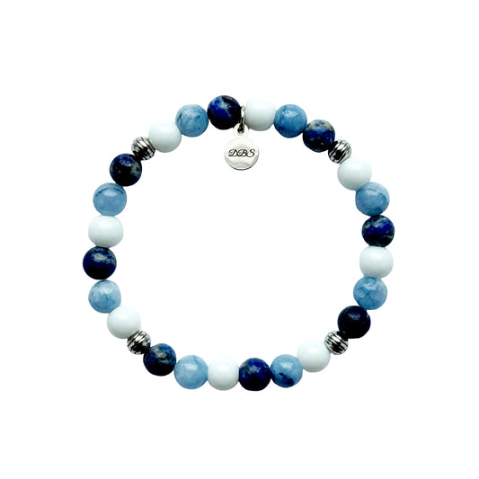 Three Peat Gemstone Bracelet
