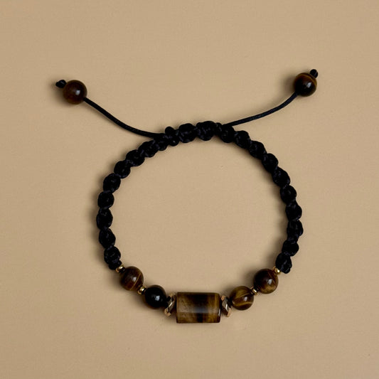 Tiger Eye Shamballa Bracelet