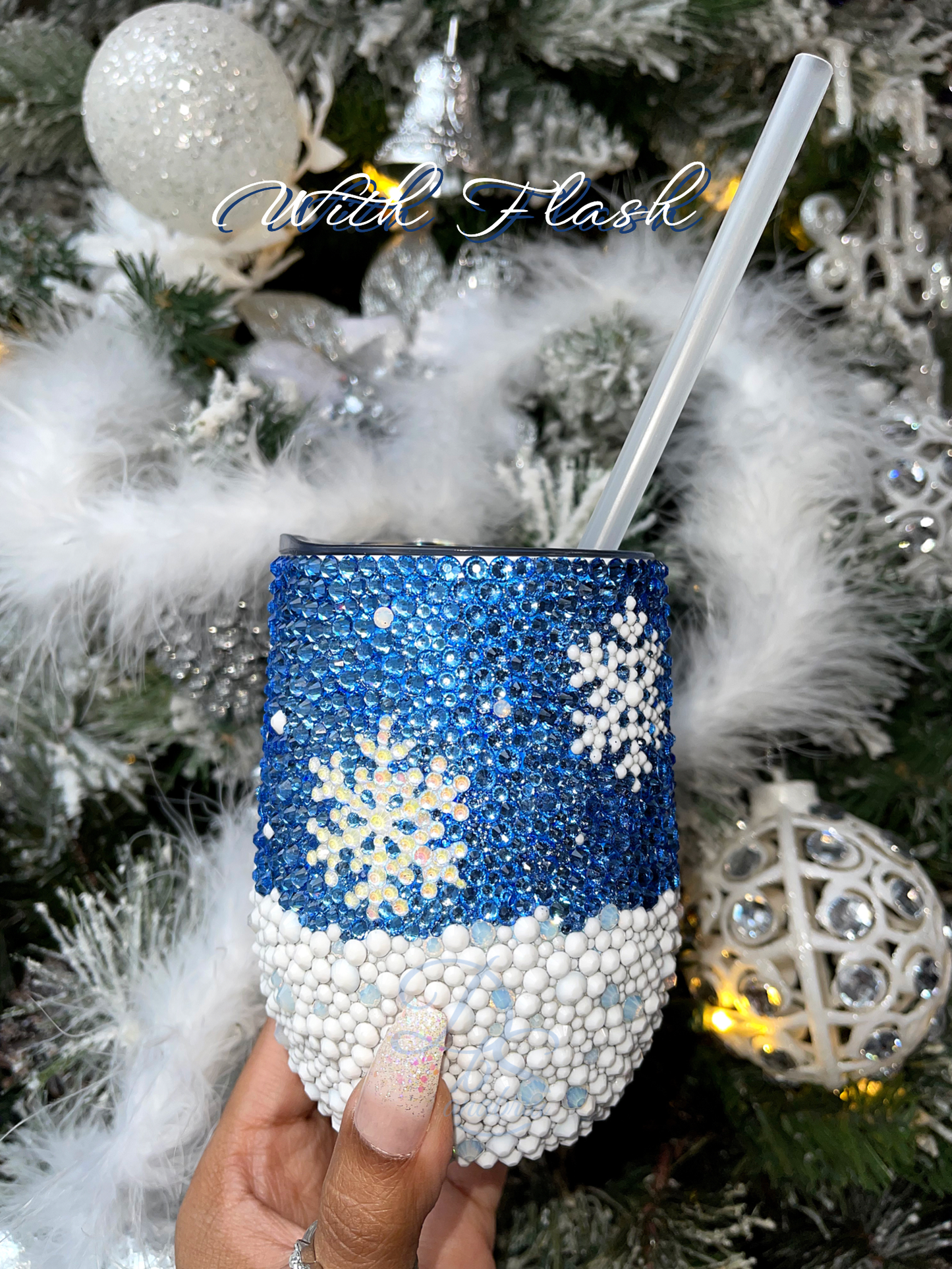 Let It Snow Cocktail Tumbler