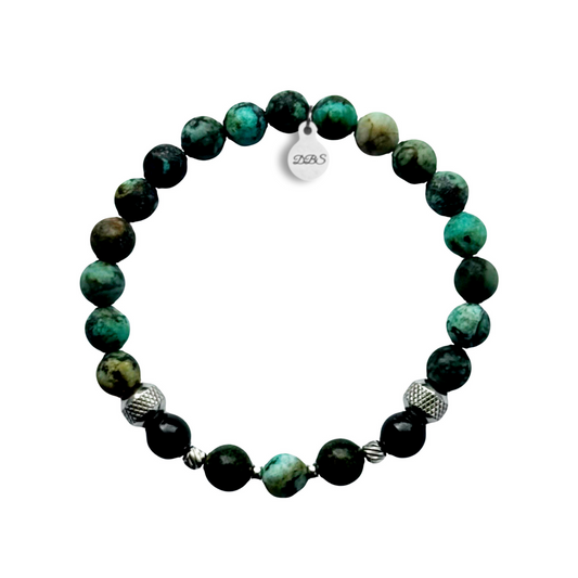 African Turquoise Gemstone Bracelet