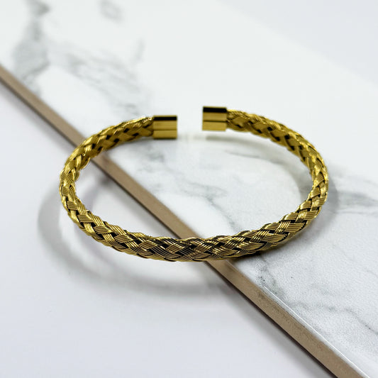 Braid Bracelet (Gold)