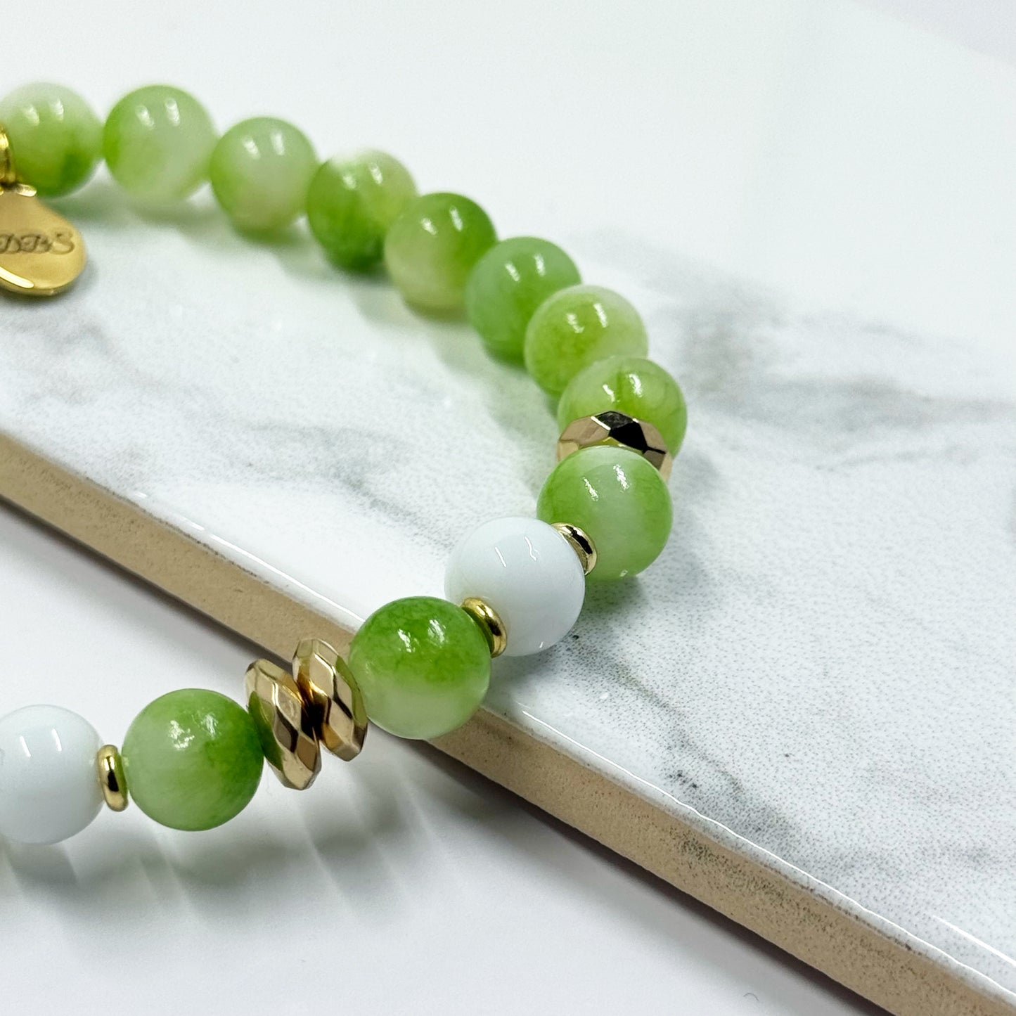 Persian Jade Gemstone Bracelet