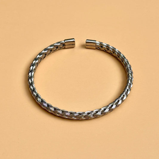 Braid Bracelet (Silver)