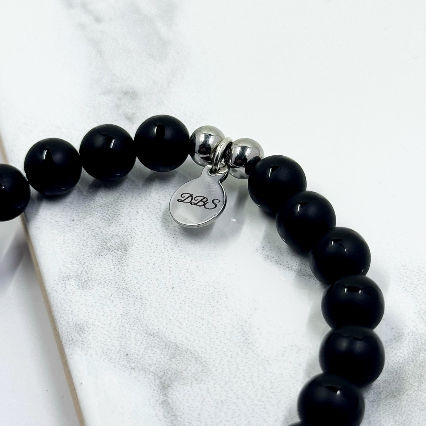 Domestic Violence Awareness Gemstone Bracelet