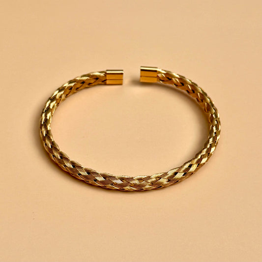 Braid Bracelet (Gold)