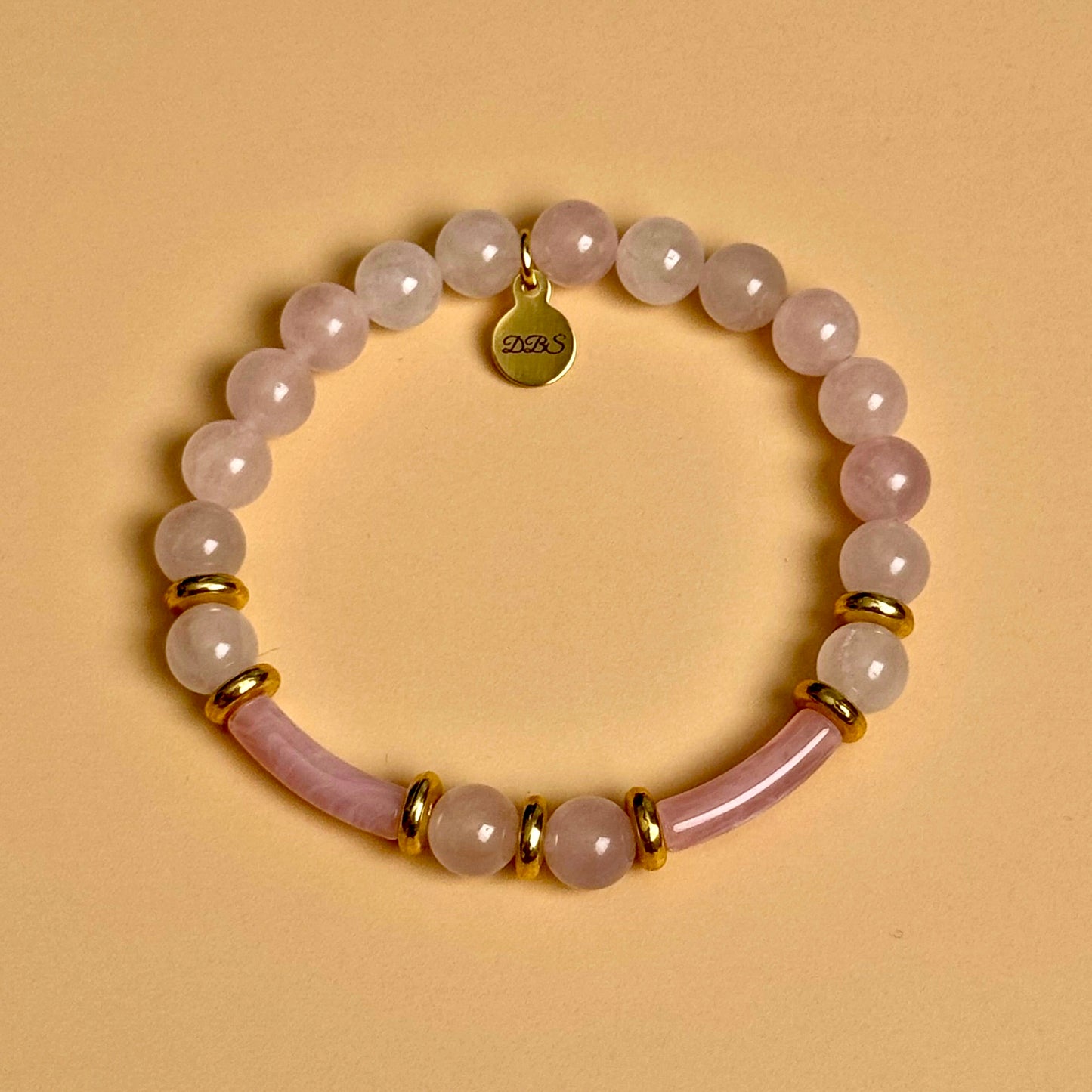 Rose Quartz Gemstone Bracelet