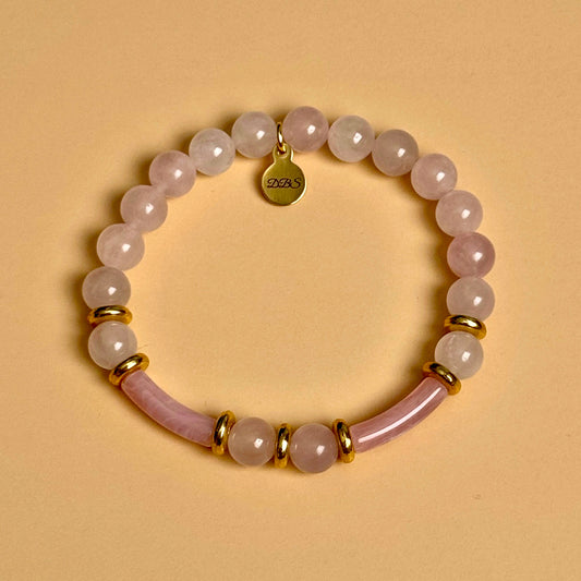Rose Quartz Gemstone Bracelet