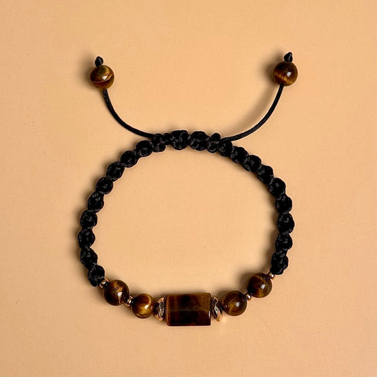 Tiger Eye Shamballa Bracelet