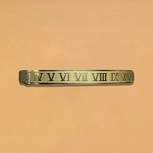 Roman Numeral Bracelet (Gold)