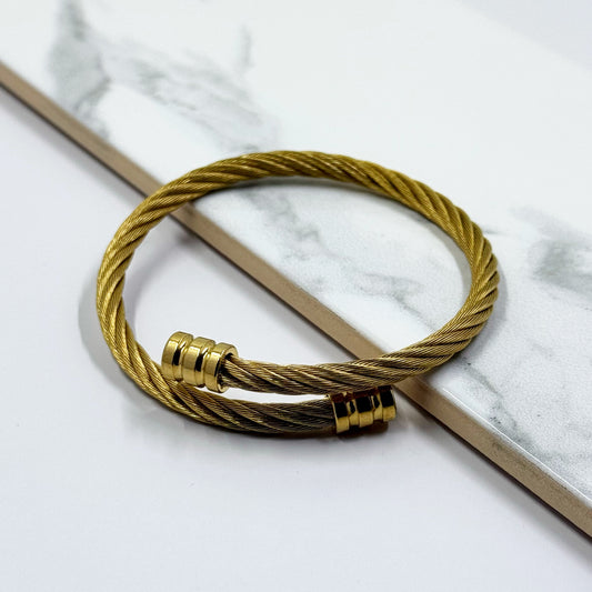 Gold Rope Bracelet