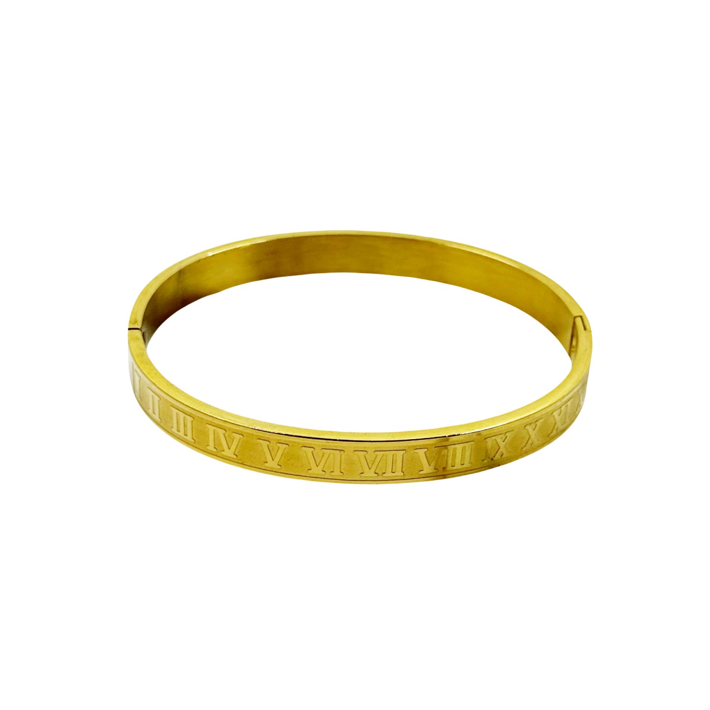 Roman Numeral Bracelet (Gold)