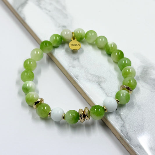 Persian Jade Gemstone Bracelet