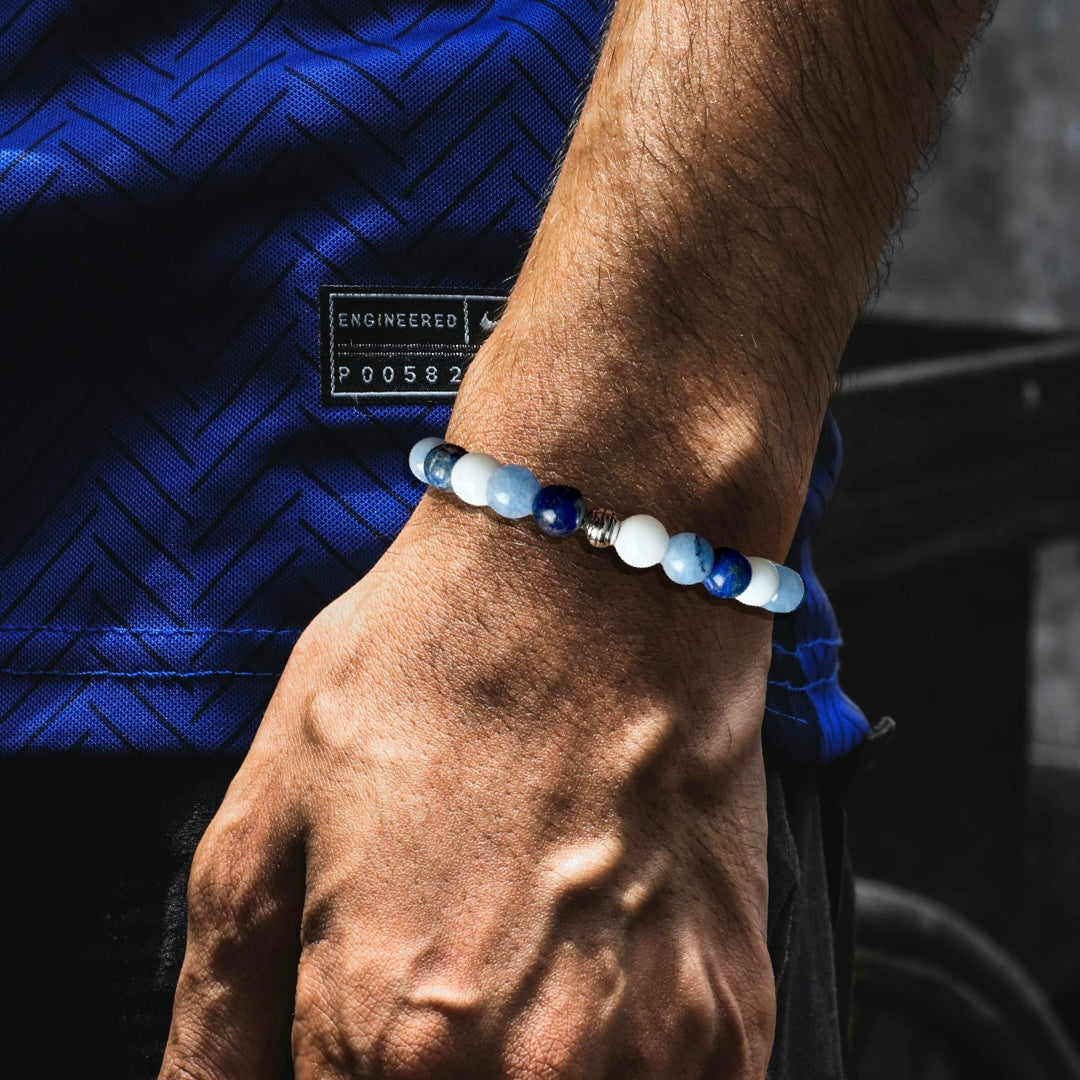 Three Peat Gemstone Bracelet