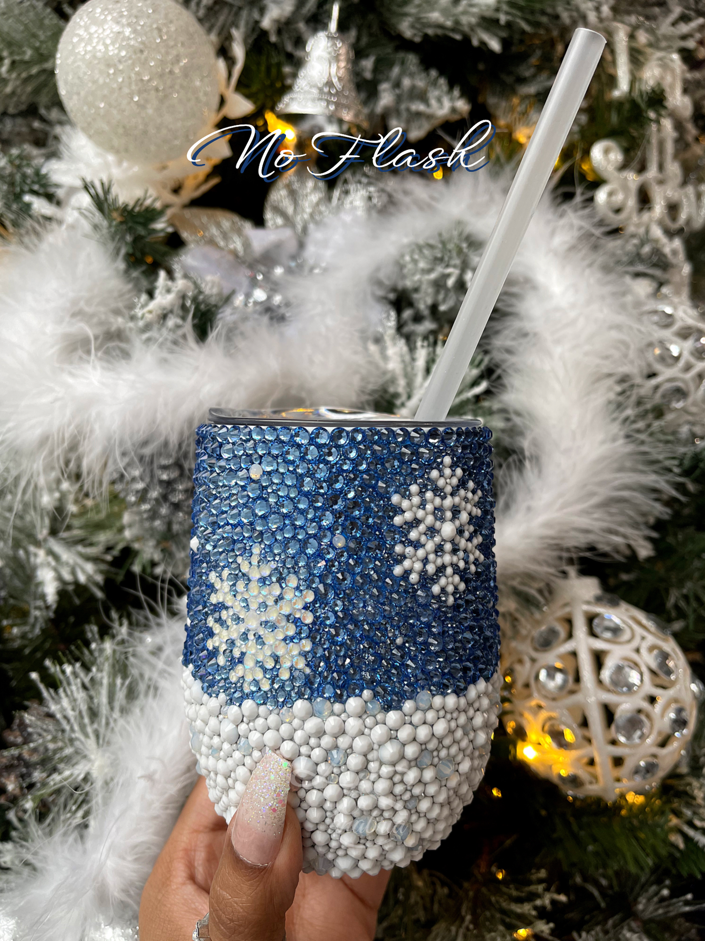 Let It Snow Cocktail Tumbler