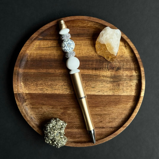 Crystal Healing Beaded Pen
