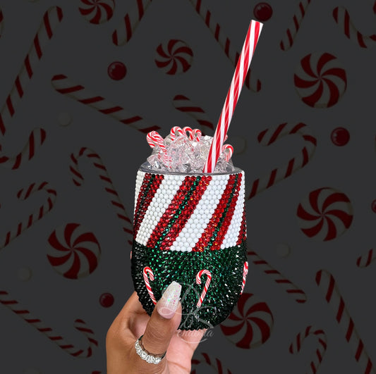 Candy Cane Lane Cocktail Tumbler