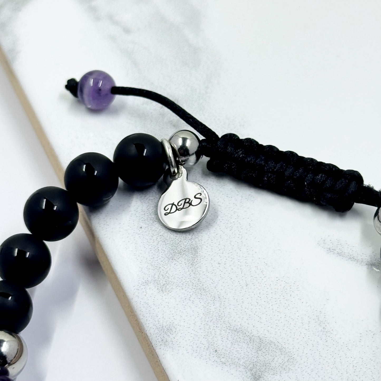 Domestic Violence Awareness Shamballa Bracelet