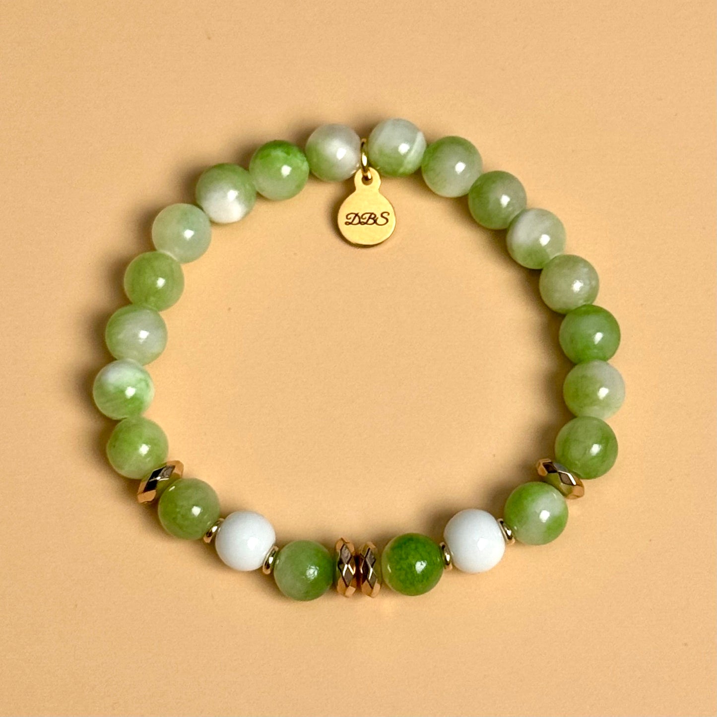 Persian Jade Gemstone Bracelet