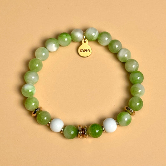 Persian Jade Gemstone Bracelet