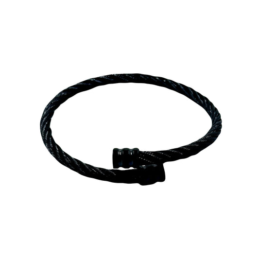 Black Rope Bracelet