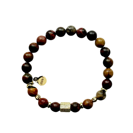 Red Creek Pavé Gemstone Bracelet