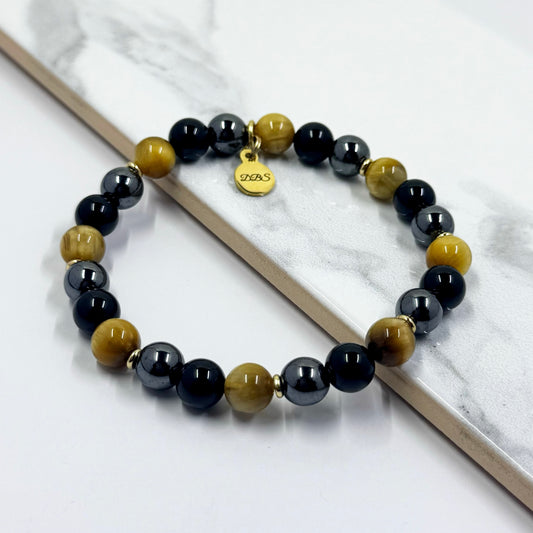 Triple Protection Gemstone Bracelet