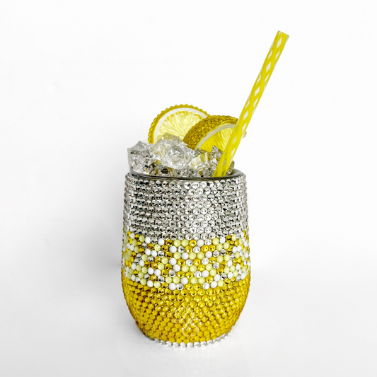 Lemon Drop Cocktail Tumbler
