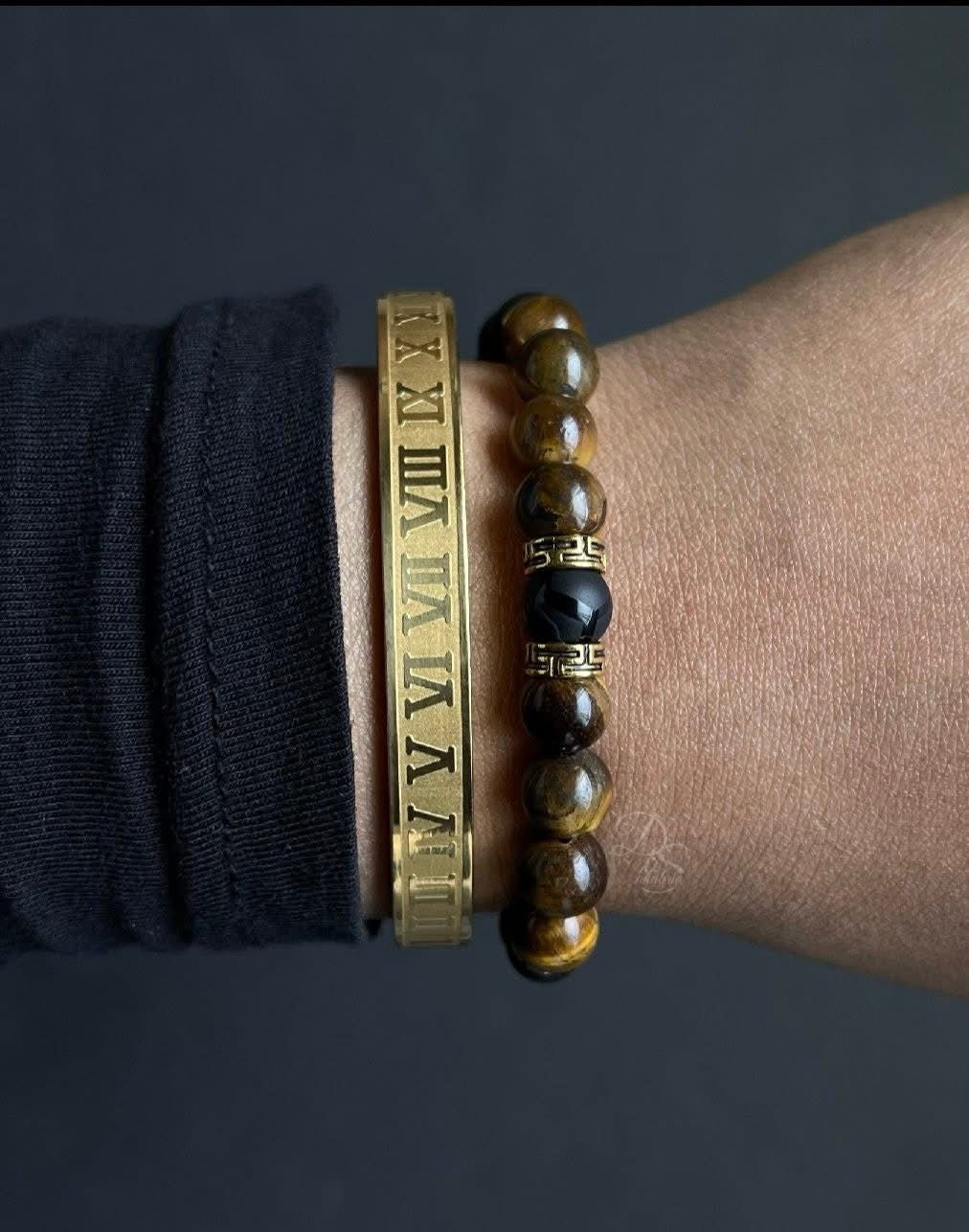 Roman Numeral Bracelet (Gold)